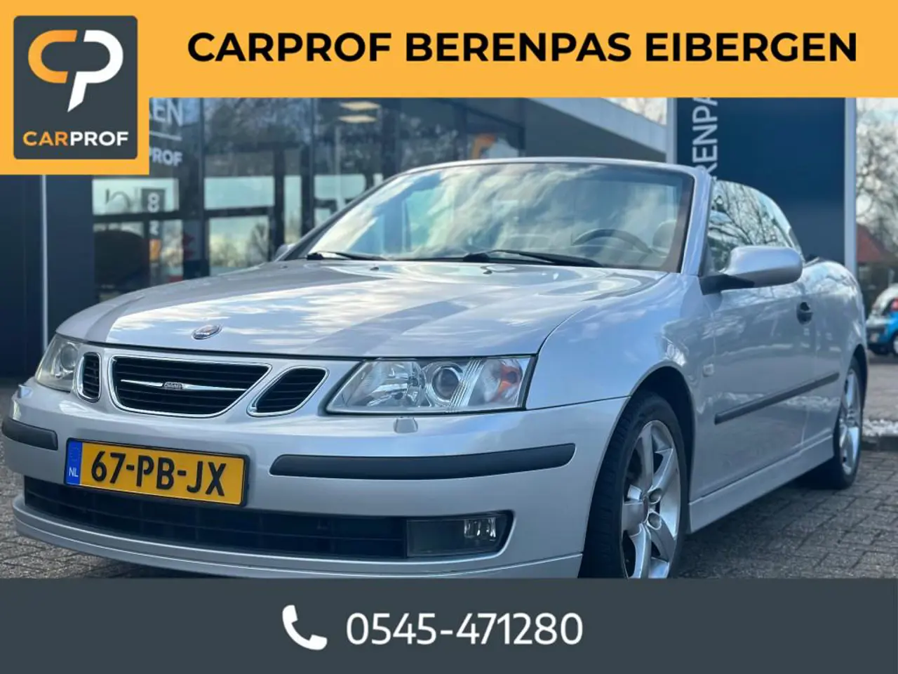 Saab 9-3 1.8T Vector Cabrio Hirsch-Tuning 2004, foto 1