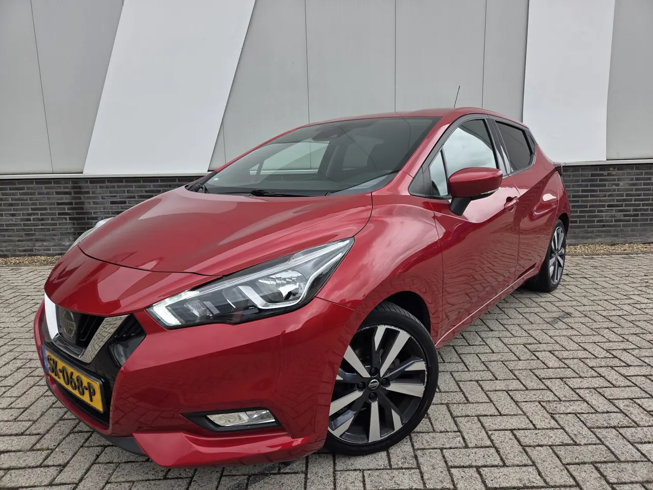 Nissan Micra 0.9 Ig-T Tekna Lm Velgen Navi Keyless Entry Climate En Cruise-Control Pdc Achter 2018, foto 1