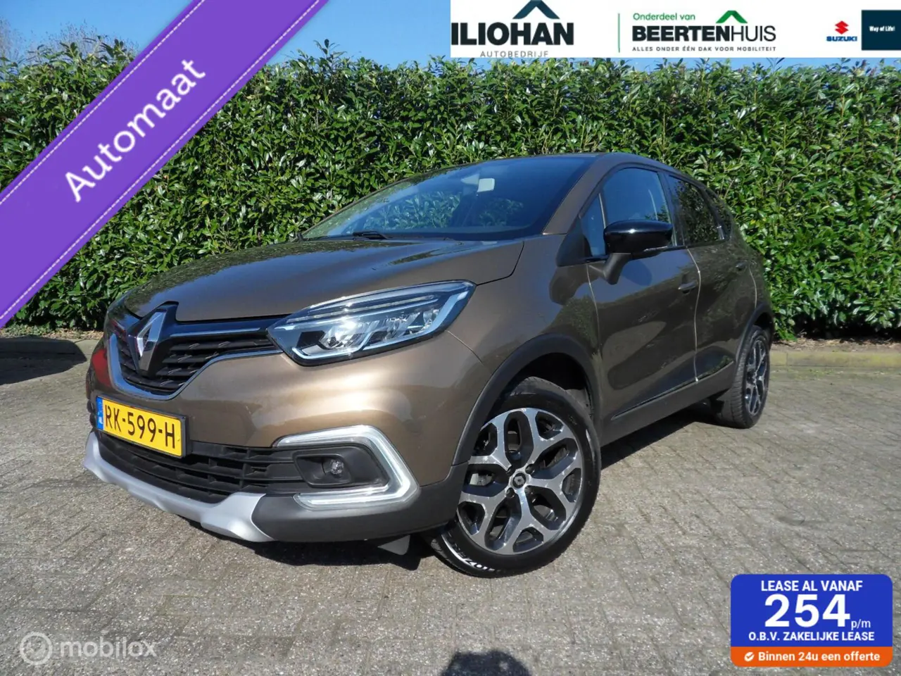 Renault Captur 1.2 Tce Intens Automaat, Navi, Cruise, Climate Control 2017, foto 1